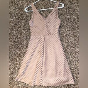 Charlotte Russe Blush Pink Sleeveless Mini Dress